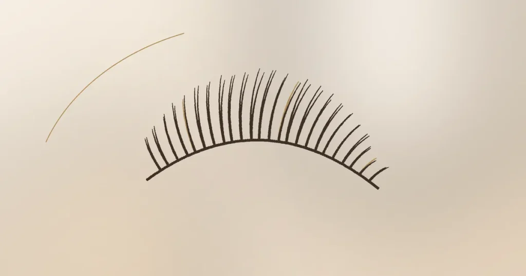 Ilustracja poglądowa do wpisu: Jak dbać o przedłużane rzęsy?